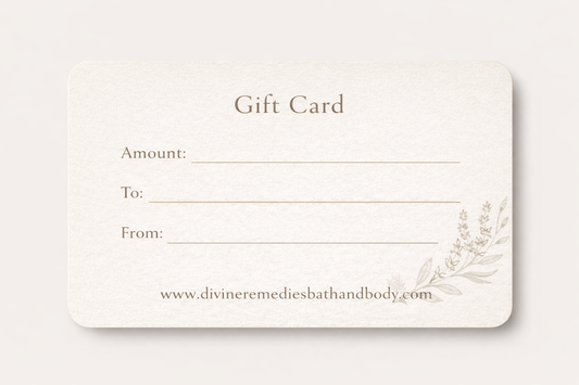 Divine Remedies Gift Card