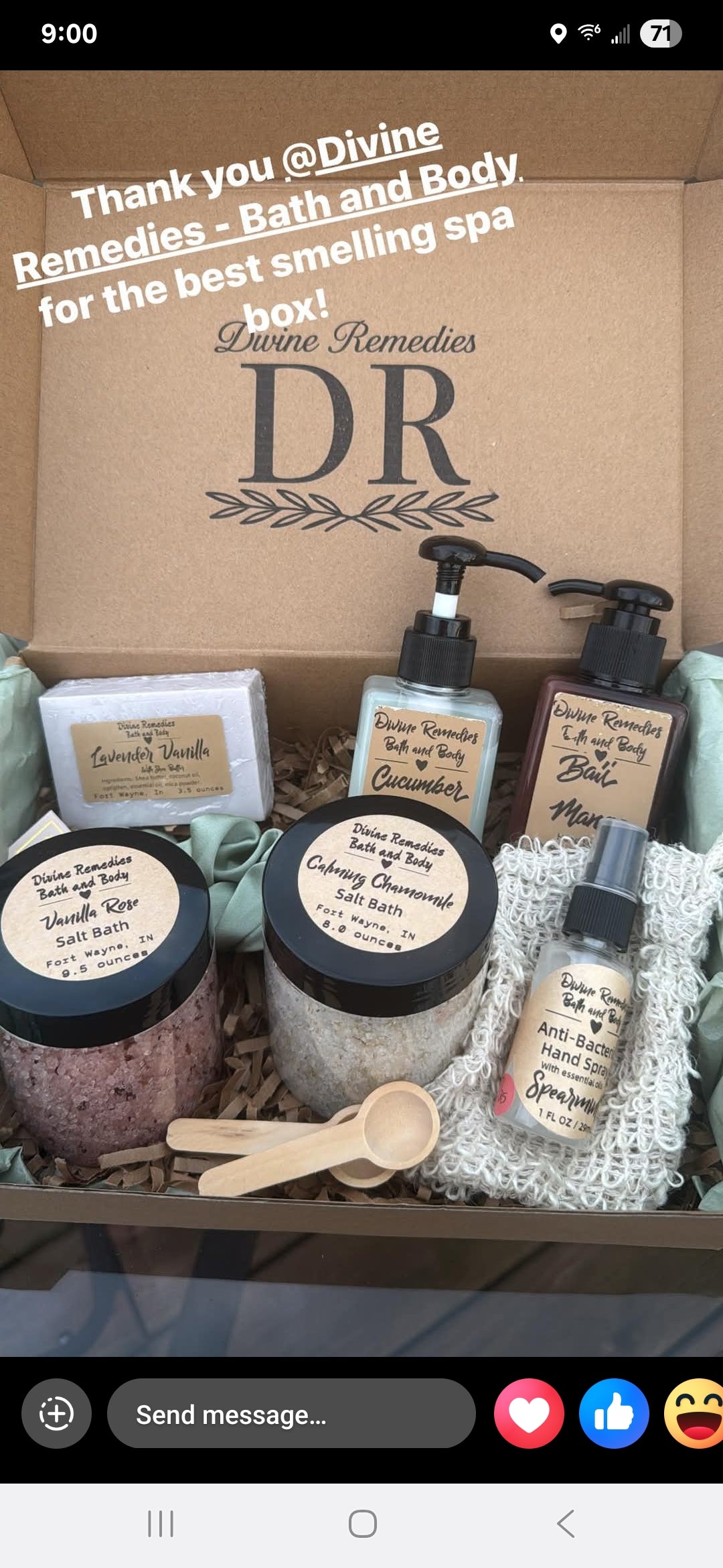 Spa Bundle Box