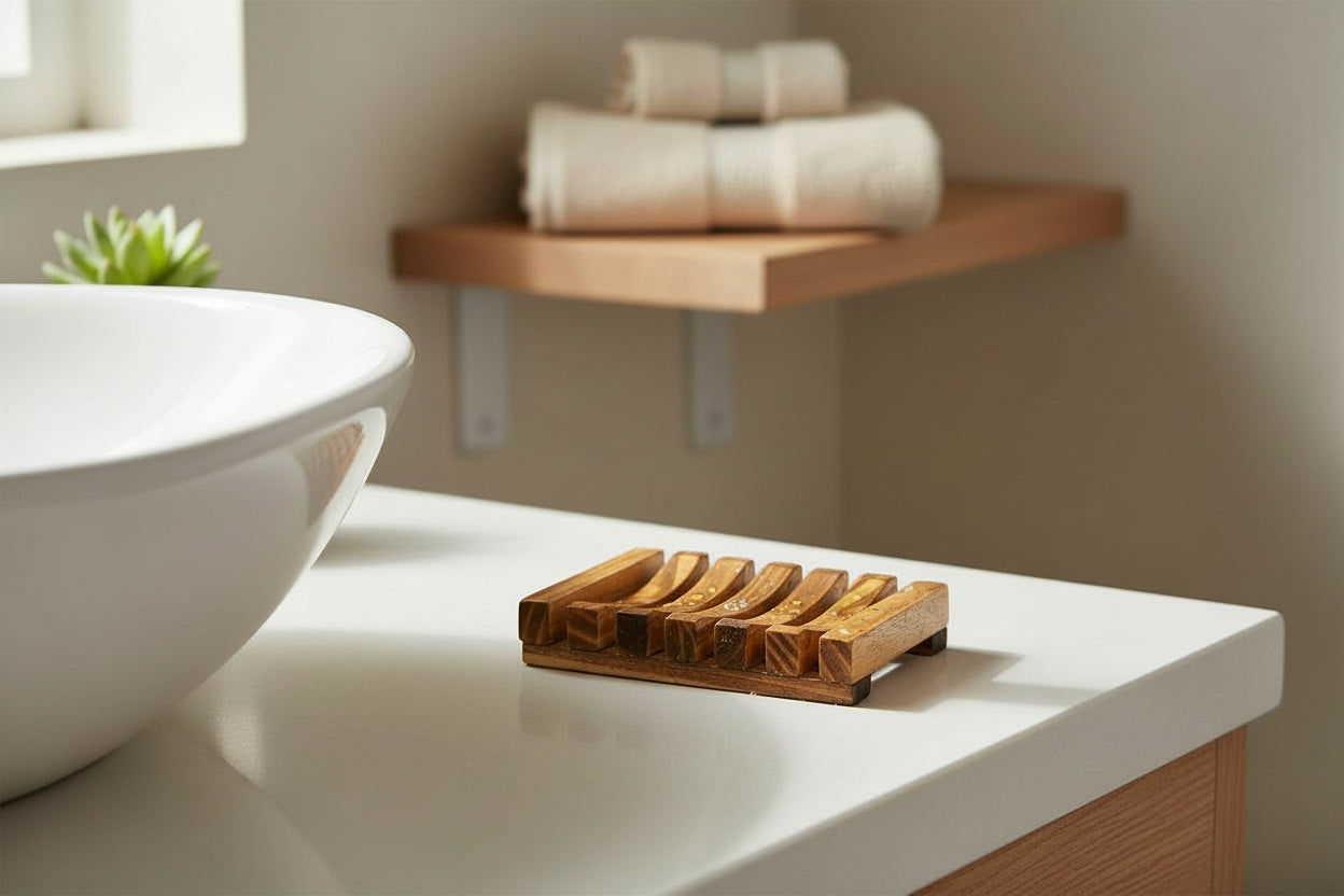 Wood Soap Holder