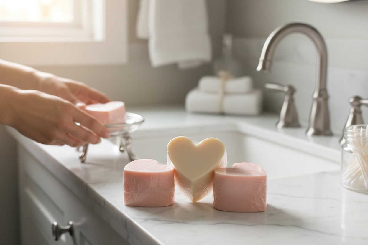 Valentine's Soap Bars