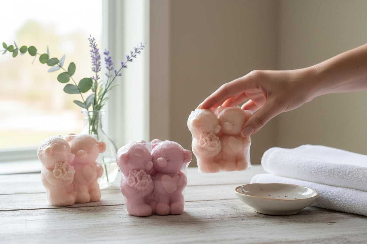 Valentine's Soap Bars