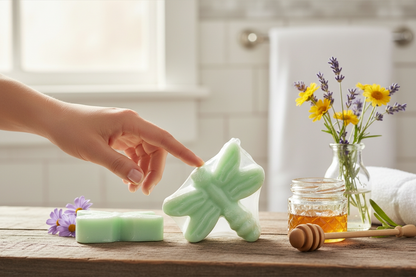 The "Bubbly Besties" Set - Shaped Soap & Loofah
