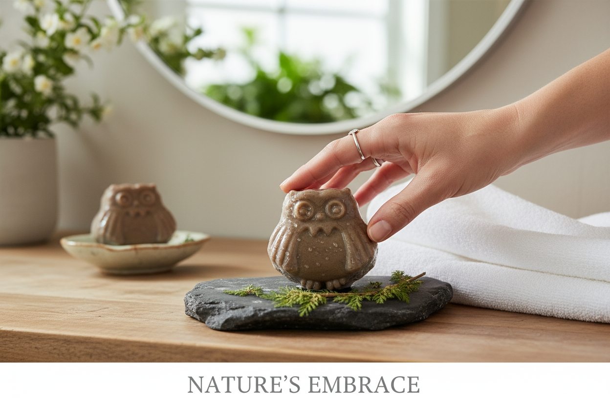 The "Bubbly Besties" Set - Shaped Soap & Loofah