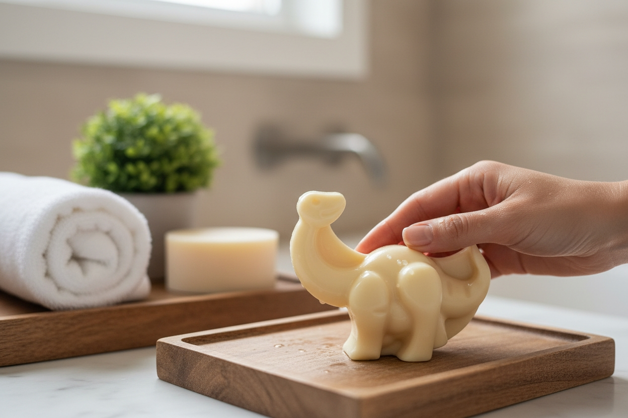 The "Bubbly Besties" Set - Shaped Soap & Loofah