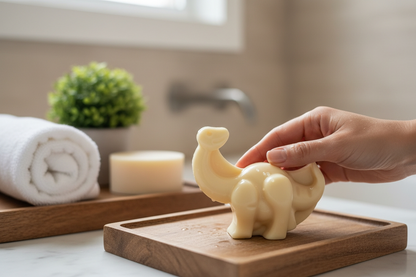 The "Bubbly Besties" Set - Shaped Soap & Loofah